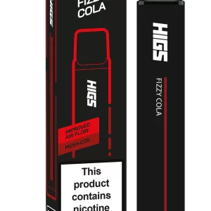 Jednokratna e-cigareta HIGS XL 900 Fizzy cola