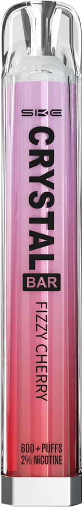 Jednokratna e-cigareta Crystal Fizzy Cherry