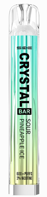 Jednokratna e-cigareta Crystal Sour Pineapple Ice